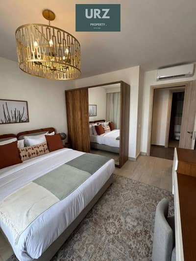 Luxury fully finished apartment with ACs in Sheraton Immediate handover prime north facing location on El Nasr Rd & Autostrad, near Taj City Nasr