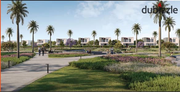 Apartment 174 sqm overlooking the landscape, fully finished, in a prime location at Solana Compound by Ora