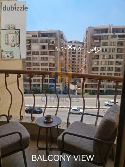 شقة للبيع في جراند سيتي- متشطبه بالكامل علي دائري المعادي مباشرة
