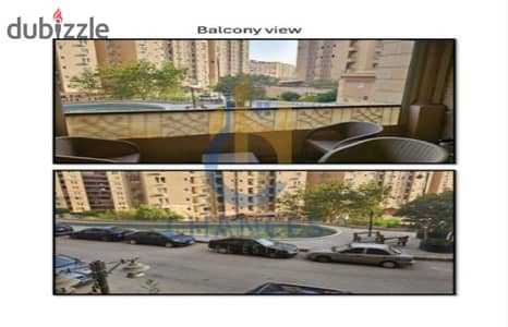 Two adjoining apartments, 410m², in Teegan 1 Compound - on the Maadi Ring Road