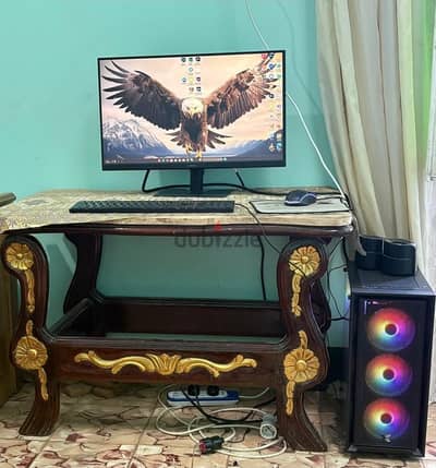 كمبيوتر مكتبي كامل 15 جيل 12 مع شاشه سامسونج  شاشة سامسونج