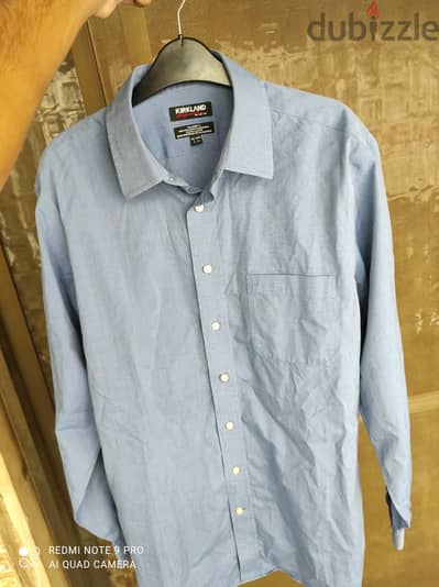 KRIKLAND light blue men shirt