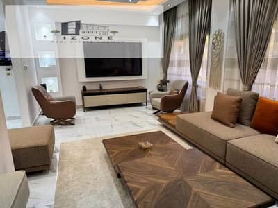 Best Price Fully Furnished Twin House Villa for Sale in Al Rehab City New Cairo Model H 290 sqm Land 216 sqm BUA