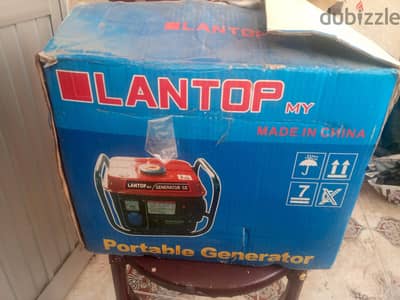 مولد بنزين LANTOP 950DC 350W بالكرتونة والكتالوج مستعجل