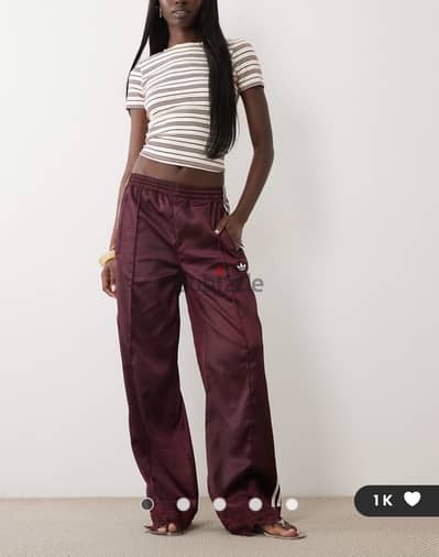 Adidas burgundy pants