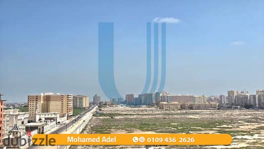 Furnished apartment for rent, 140 m - Montazah - Marseille Florence Compound - price 20,000 per month