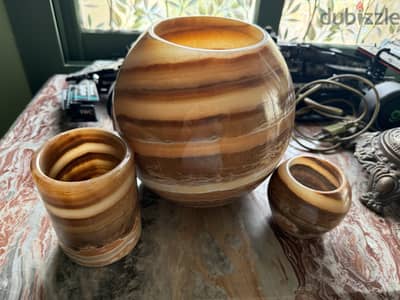 Alabaster set