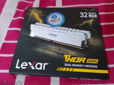 lexar thor DDR4 32GB KIT (2x16) 3600 MHz XMP 2.0
