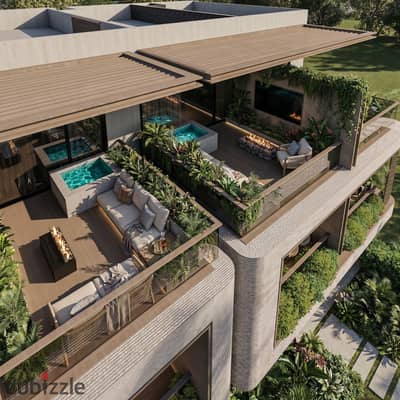 Standalone Villa with exquisite design and prime lagoon view. Prime location in New Cairo Golden Square Minutes from Mivida Emaar & Hyde Park.