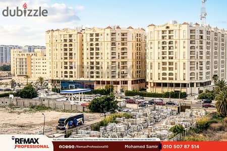 Open view next to Al Ittihad Club apartment for sale in Smouha