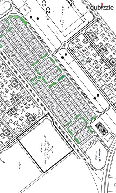 A plot of land in the Eastern Extension area of Badr City.