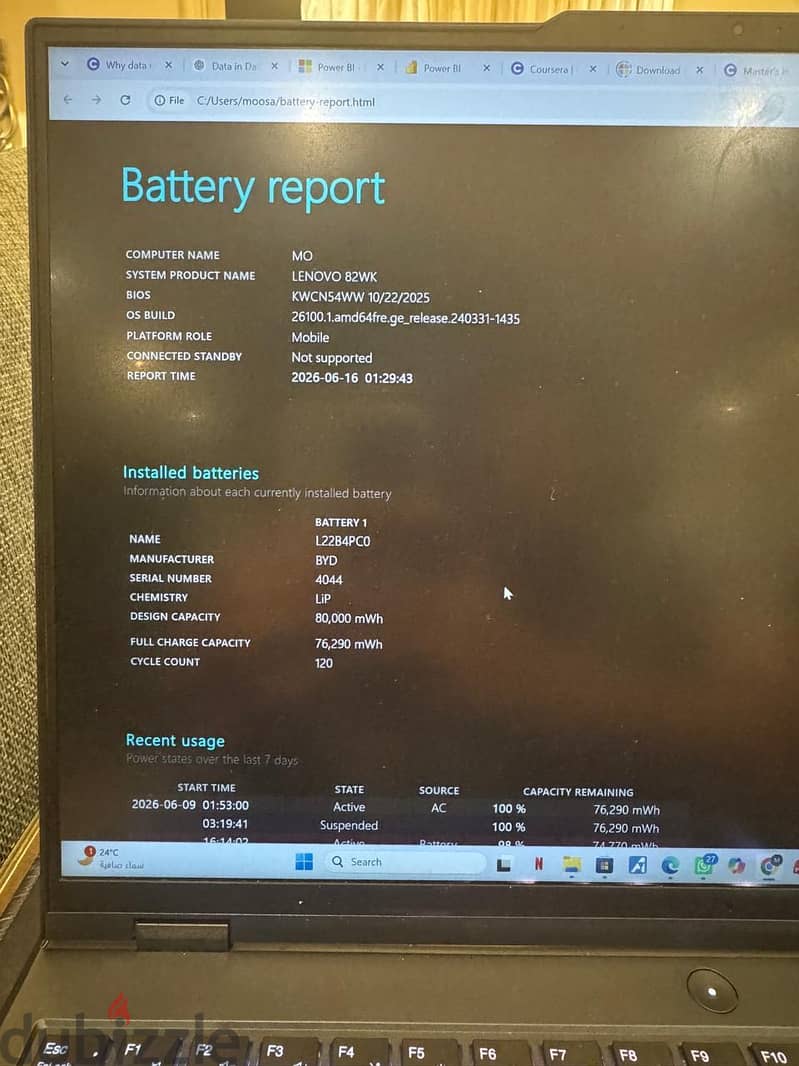 Lenovo legion pro 5i 8