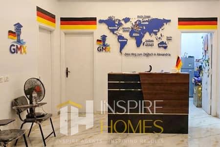 Licensed Administrative Office for Rent, Steps from Abu Qir Street