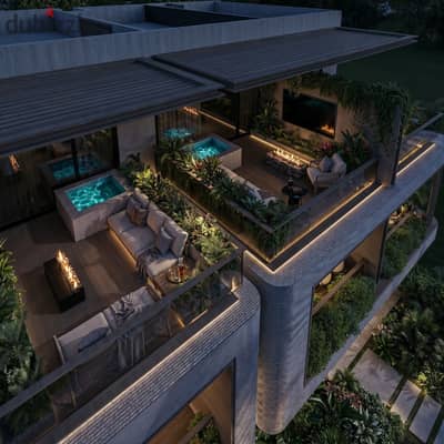 Villa for sale next to Al Marasem with a view of Crystal Lagoon in Golden Square, Fifth Settlement, next to Fifth Square _ in Eastville Compound,