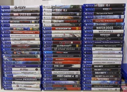 Ps4-ps5 Cd Games-playstation 5 /العاب بلايستيشن -بلاى ستيشن ٤