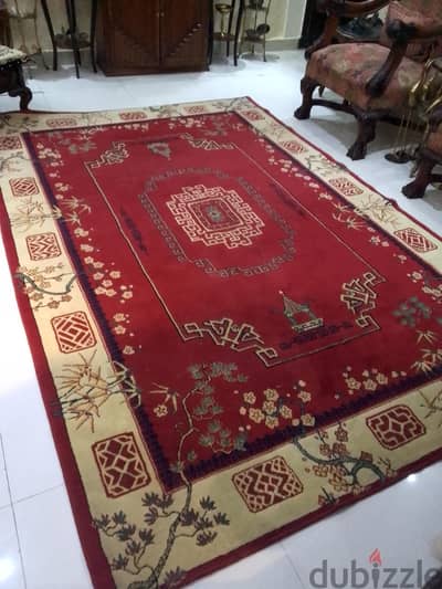 سجاده  النساجون مترين في تلاته صوف حاله ممتازه جدا