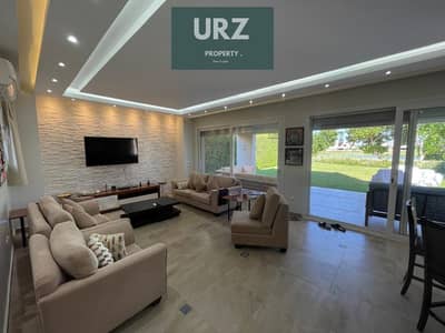 شقة ارضي مع جاردن 320 م وهمية للبيع بالتقسيط علي 12 سنة موقع مميز علي landscape علي طريق السويس في سراي بجوار مدينتي دقائق من جايد و مانتن فيو