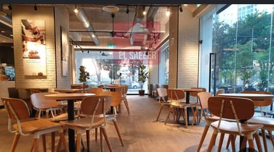 Cafe for rent 50m attached to a garden in Mustafa Kamel Officers' Housing