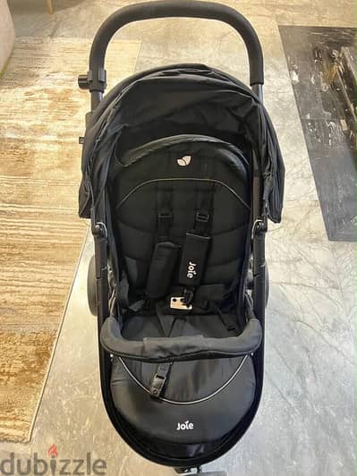 Excellent condition litetrax 3 travel system  joie stroller