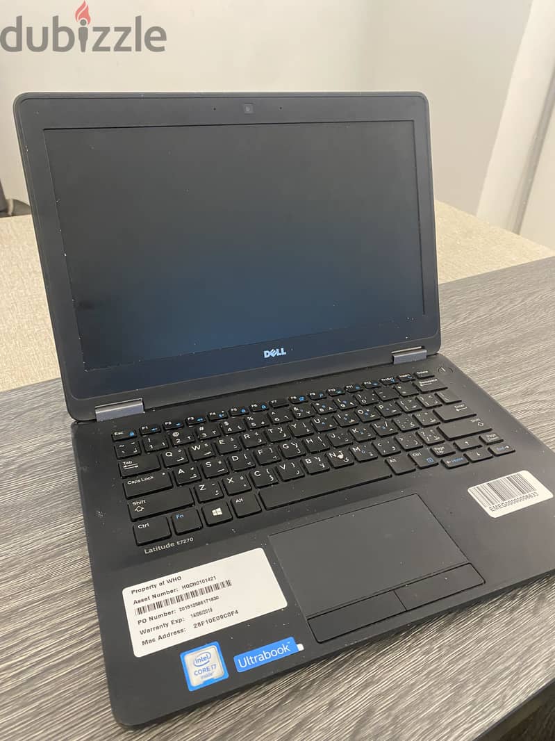 Ultrabook Dell i7 3