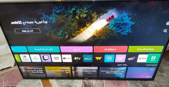 شاشه 65 بوصه سمارت LG