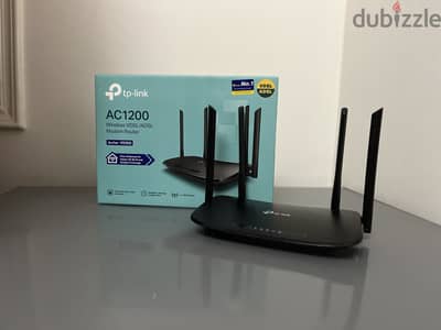 راوتر Tp-link Ac 1200 كسر زيرو حرفيا استعمال اسبوع