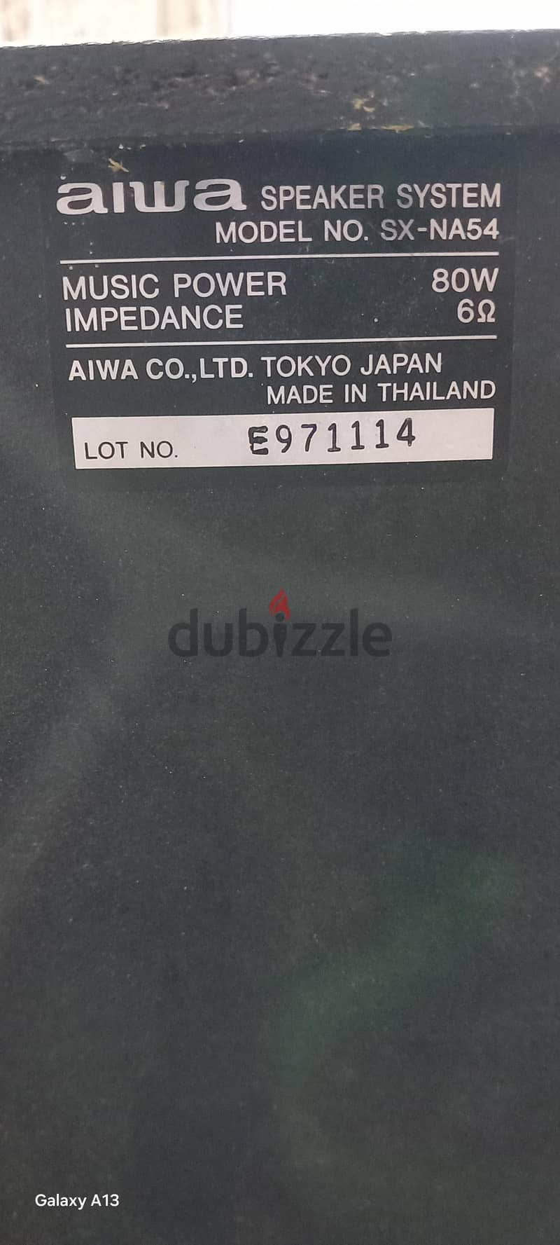 HIFI STEREO SYSTEM AIWA CX-AN50 3