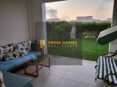 Ground chalet with garden 3 rooms for rent in Amwaj