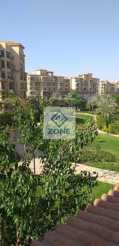 Apartment for sale in Madinaty, 320 sq m, largest area, wide garden view, panoramic view, minutes from Open Air Mall and Gate 1, MADINATY B1