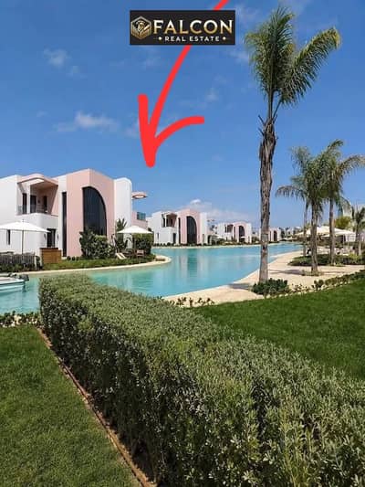 فوري! صف اول Crystal Lagoons لوفت تشطيب Ultral Lux  في جون سوديك الساحل الشمالي دقايق من لافيستا راس الحكمه و فوكا باي و سيزر و اوجامي | JUNE BY SODIC