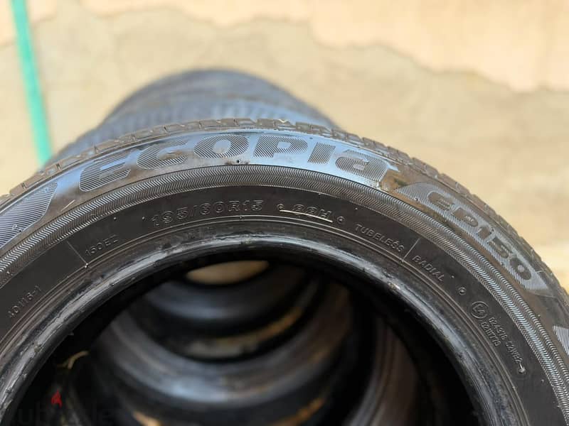 Bridgestone ecopia 195/60 R15 9