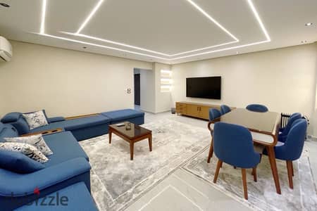 Modern apartment for rent furnished in Al Rehab 2
