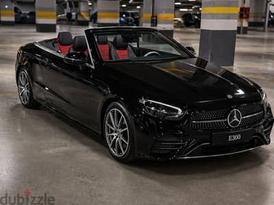 مرسيدس كابورليه كوبيه للإيجار |Mercedes E300 Cabriolet 2023 for Rent
