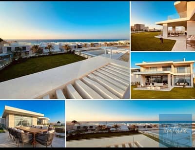 Luxury Beachfront Villa for Sale | Marassi Bay | 660 SQM | First Row on the Sea | Emaar Misr | Fully Furnished