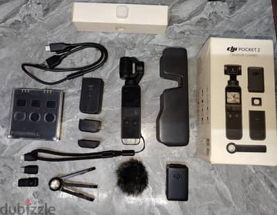 DJI Osmo Pocket 2 Creator Combo + Wireless Mic + Freewell Filters free