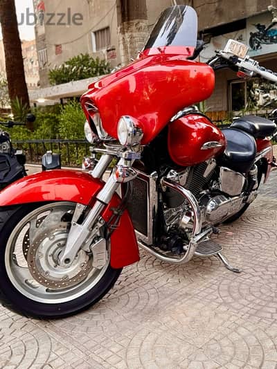 ‏هوندا VTX 1800 موديل 2003 فبريكا بالكامل للاستعلام01009079513