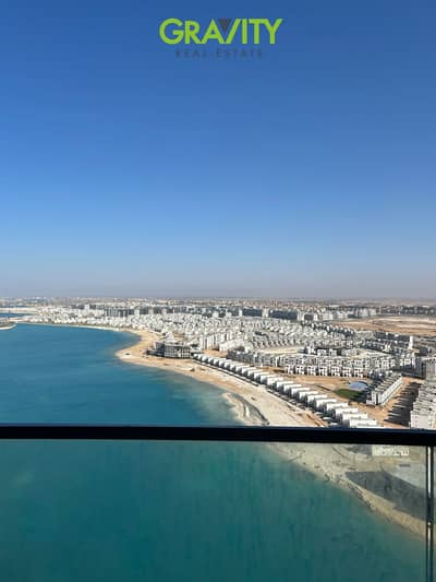 شقة بتشطيب فندقى فى العلمين الجديدة بفيو بانورامى - شقة للبيع - ابراج العلمين - مارينا