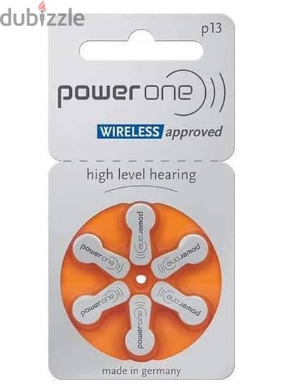 بطاريات Power P¹³ One للسماعات الطبية