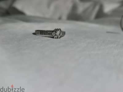 خاتم فضه مقاس ١٣ عيار ٩٢٥