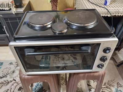 فرن كهربائي+بوتاجاز 3عيون