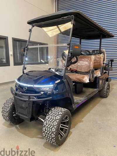 Golf cart raya wind E 6 seater off road
