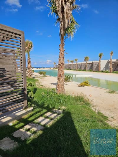 Hot Deal Cabin for Sale in Hacienda West, Ras El Hekma, North Coast | Fully Furnished | Lagoon & Sea View