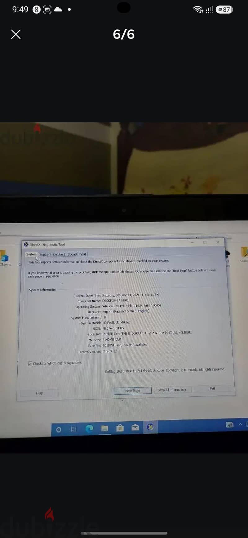 hp brobook 640 g2 5