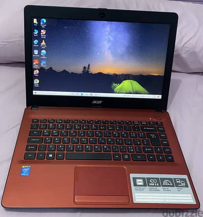 لاب توب ايسر cori3 الجيل الخامس بحاله ممتازه جدا