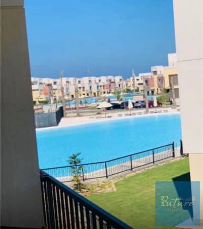 بنت هاوس لقطه للبيع في مراسي بلانكا ٣ غرف افضل إطلاله علي اللاجون و الجولف تحت سعر السوق