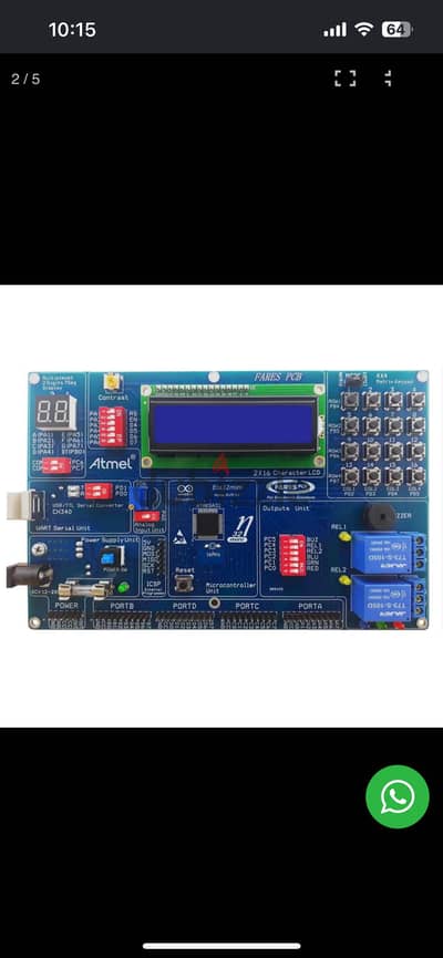 Atmel AVR development Atmega32 kit (Eta32mini)