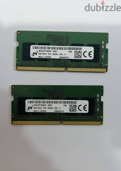 2×8GB DDR4 3200MHz Laptop RAM Micron (16GB) – ASUS TUF