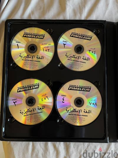 16 English classes, CDs