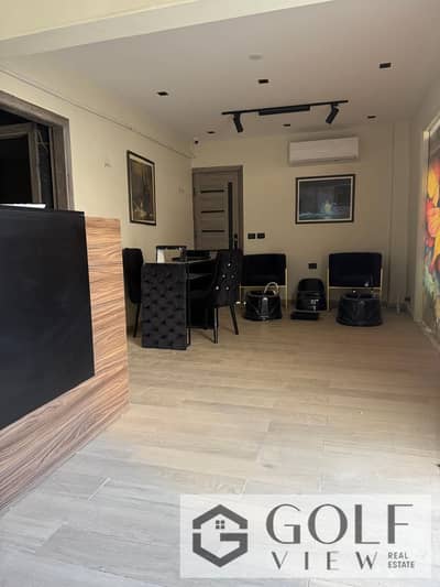 For investors and those seeking excellence—a 100-meter commercial space with a 12-meter frontage, fully finished and equipped (ideal for hair salons a