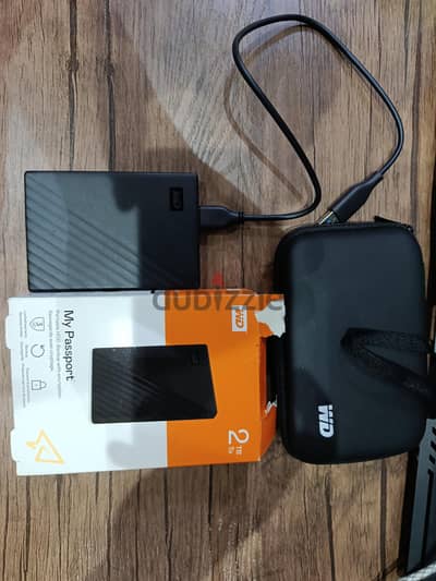 extrenal hdd wd 2tb USB 3 like new